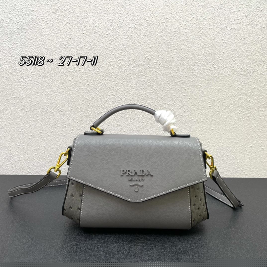 Pra*a top handle bags